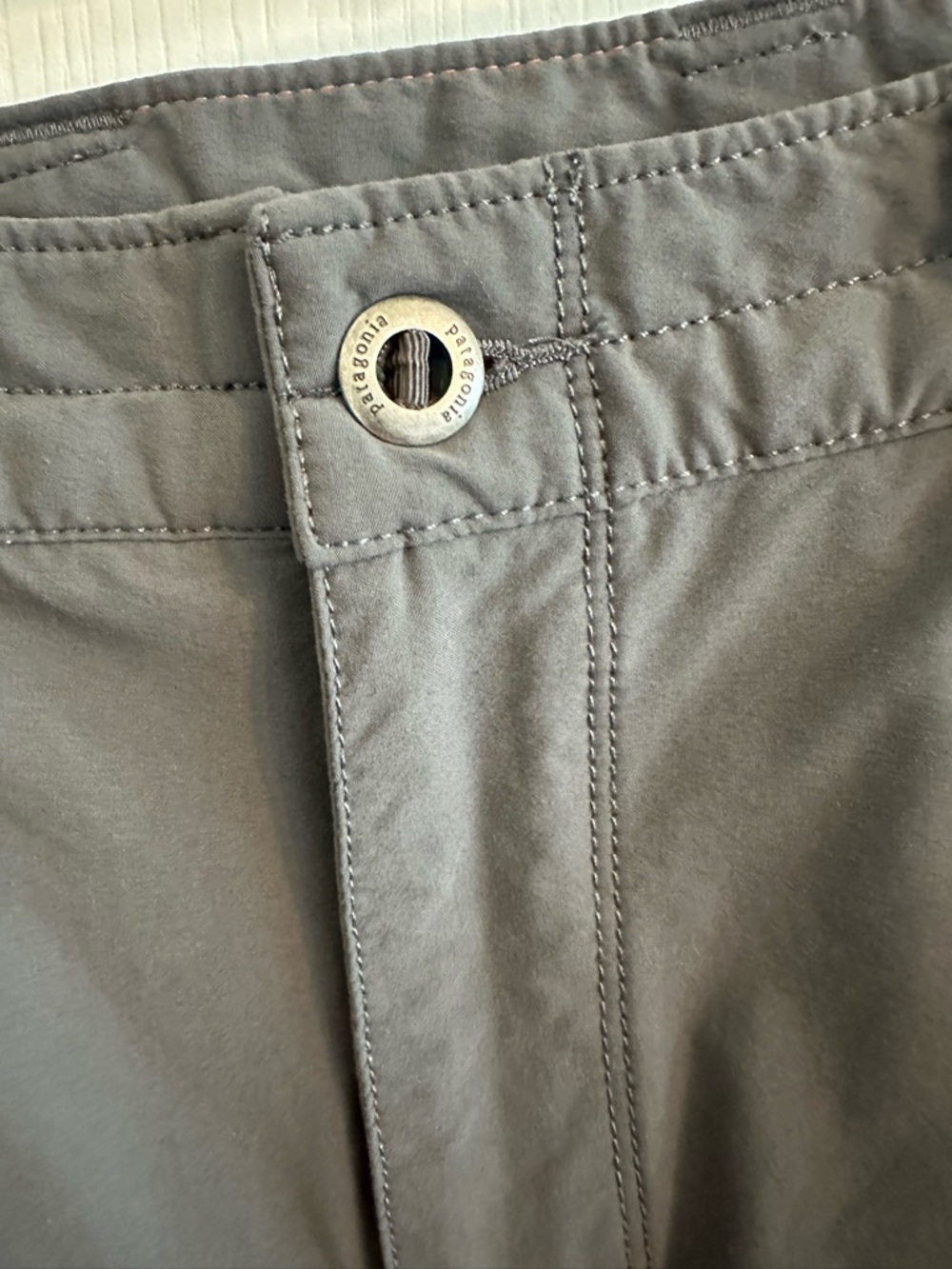 Men's Patagonia Quandry Dark Gray Performance Pants - Picture 5 of 7
